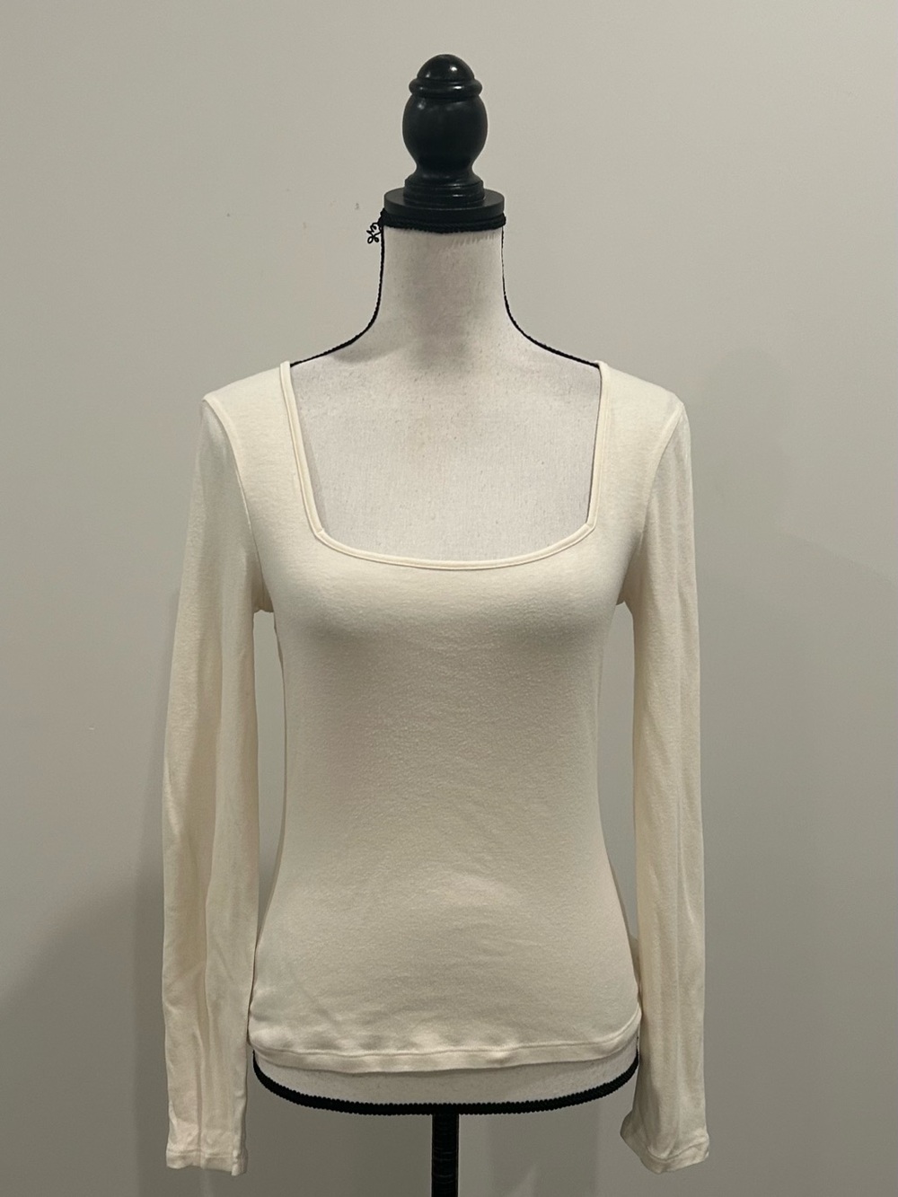 Double Zero Square Neck Top